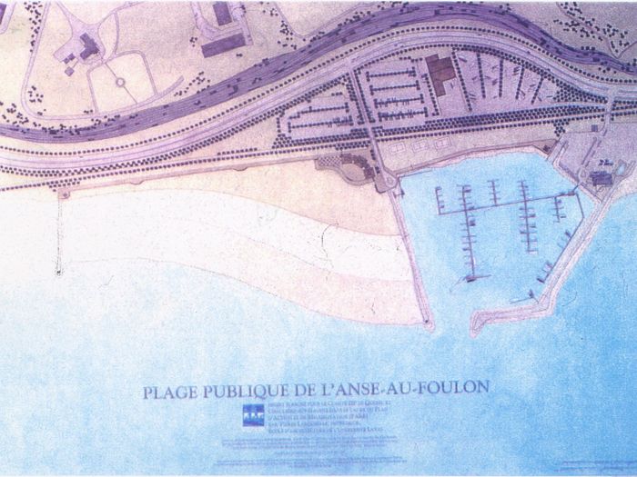  Plan d'aménagement de l'Anse au Foulon préparé par ZIPQCH